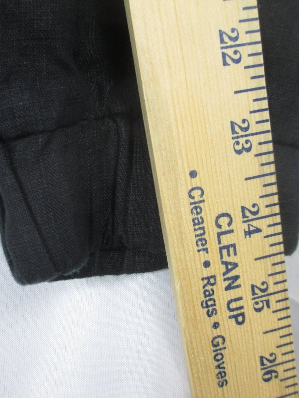 Tommy Bahama Women's Black Linen Zip Up Two Palms Bomber Jacket Size M - Picture 7 of 9